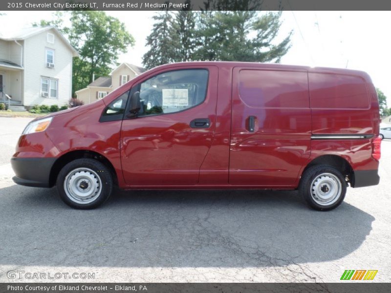  2015 City Express LT Furnace Red