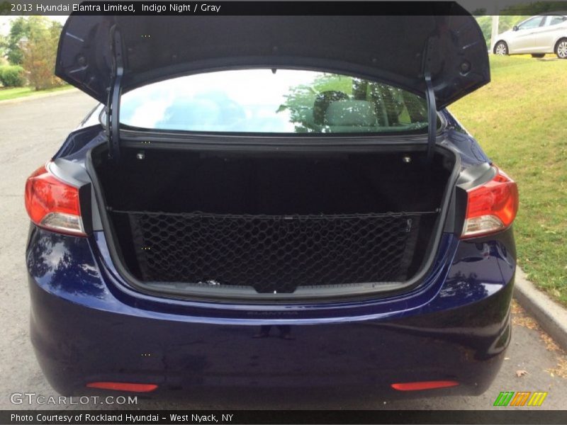 Indigo Night / Gray 2013 Hyundai Elantra Limited