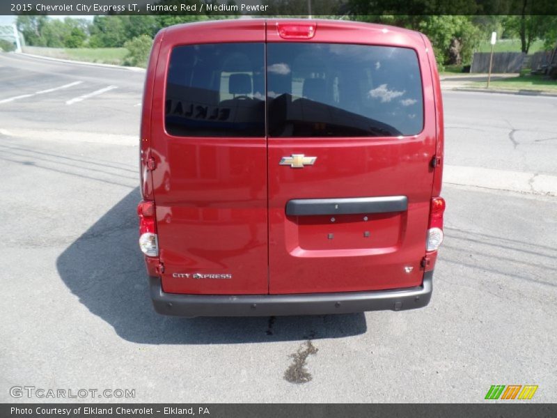 Furnace Red / Medium Pewter 2015 Chevrolet City Express LT