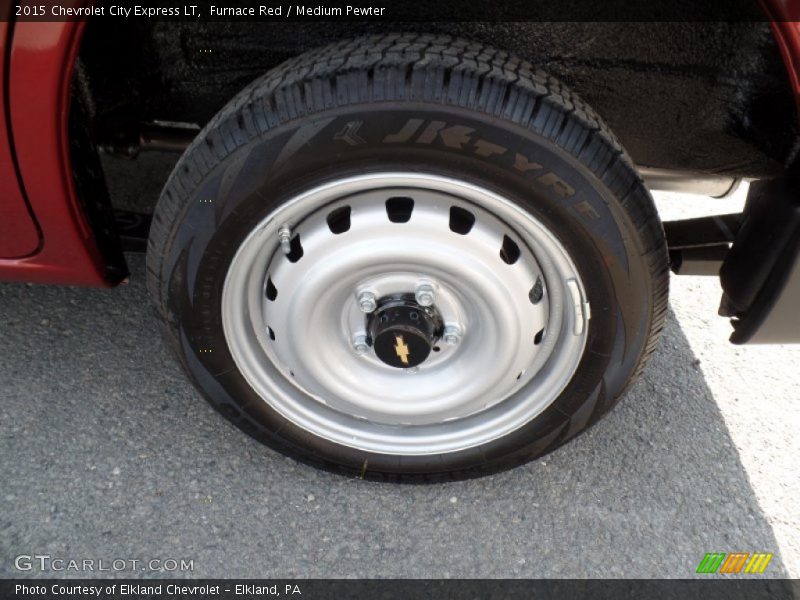 Furnace Red / Medium Pewter 2015 Chevrolet City Express LT