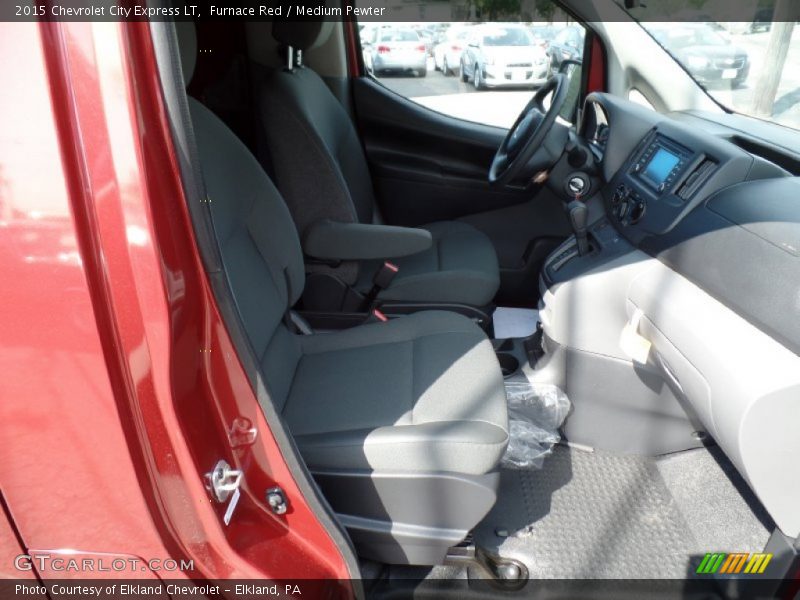 Furnace Red / Medium Pewter 2015 Chevrolet City Express LT