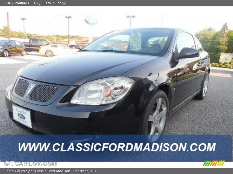 Black / Ebony 2007 Pontiac G5 GT