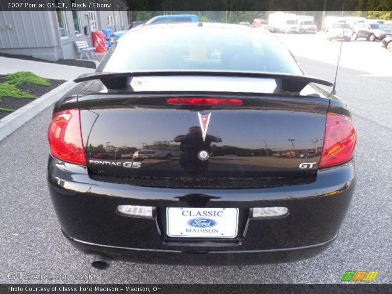 Black / Ebony 2007 Pontiac G5 GT