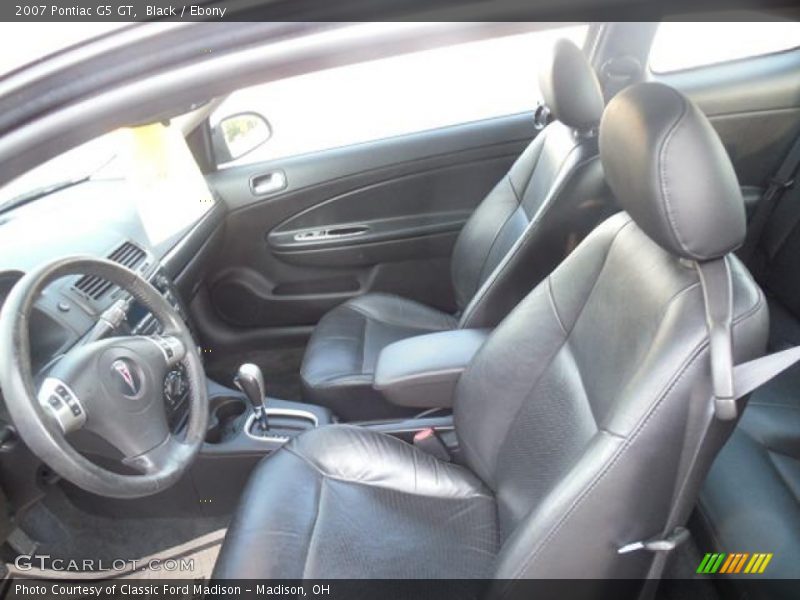 Black / Ebony 2007 Pontiac G5 GT