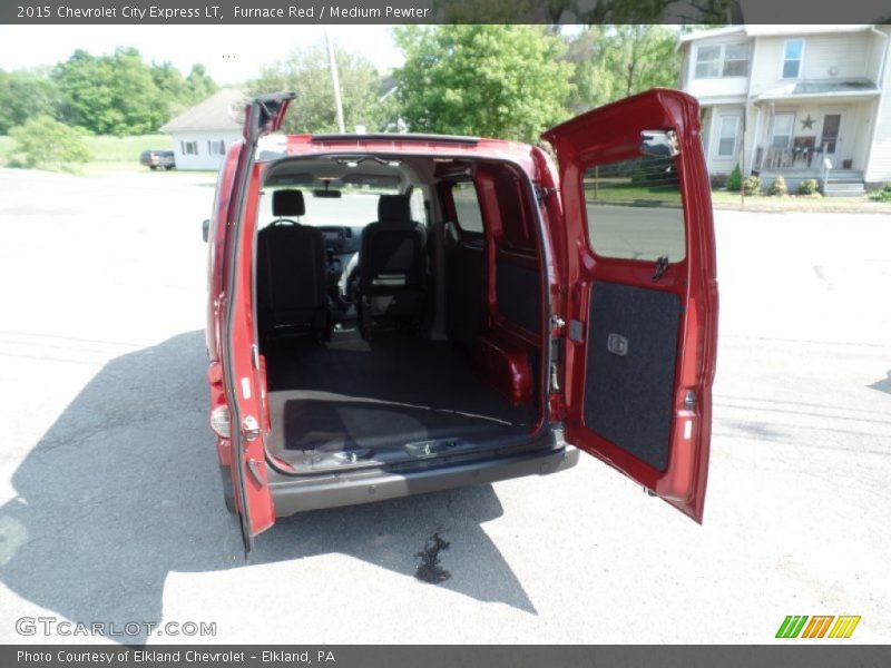 Furnace Red / Medium Pewter 2015 Chevrolet City Express LT