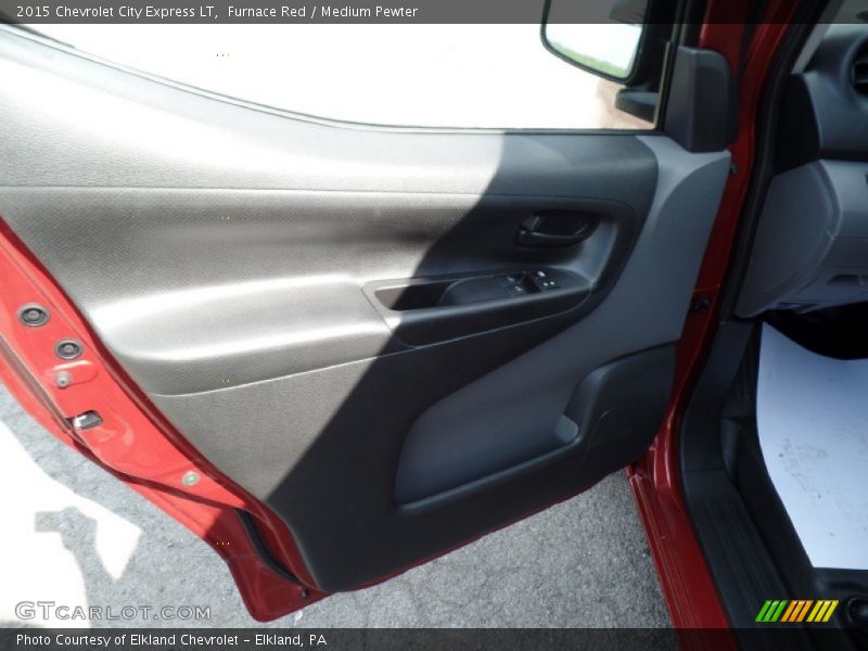 Furnace Red / Medium Pewter 2015 Chevrolet City Express LT