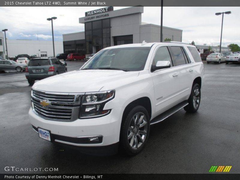 Summit White / Jet Black 2015 Chevrolet Tahoe LTZ 4WD