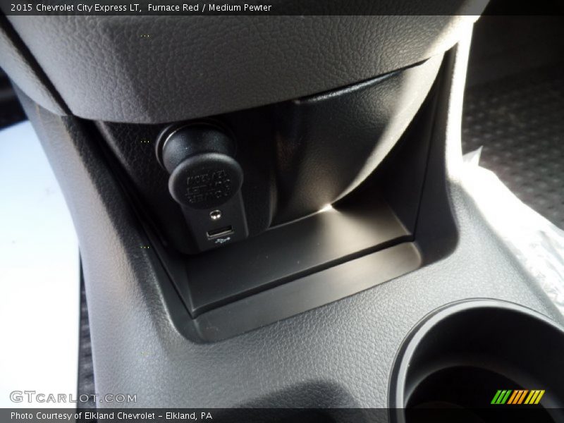 Furnace Red / Medium Pewter 2015 Chevrolet City Express LT