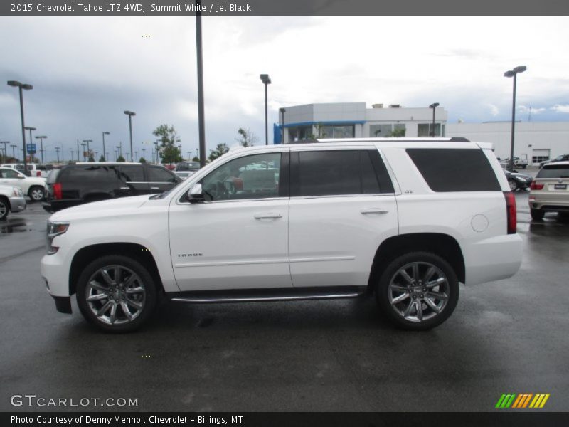 Summit White / Jet Black 2015 Chevrolet Tahoe LTZ 4WD