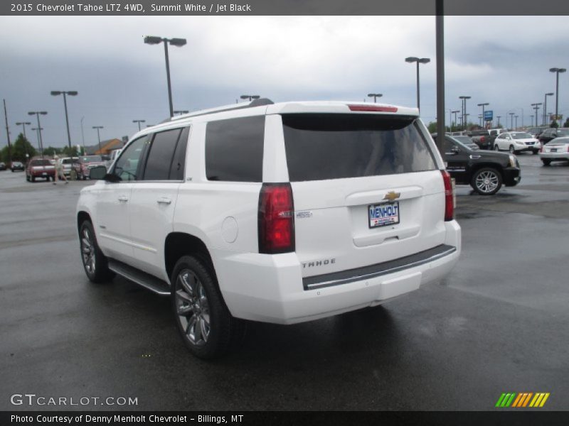 Summit White / Jet Black 2015 Chevrolet Tahoe LTZ 4WD