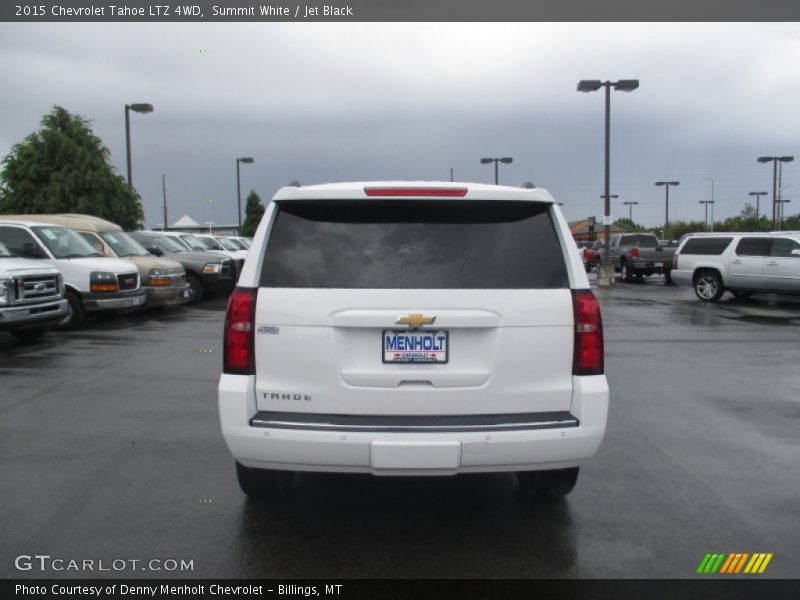 Summit White / Jet Black 2015 Chevrolet Tahoe LTZ 4WD