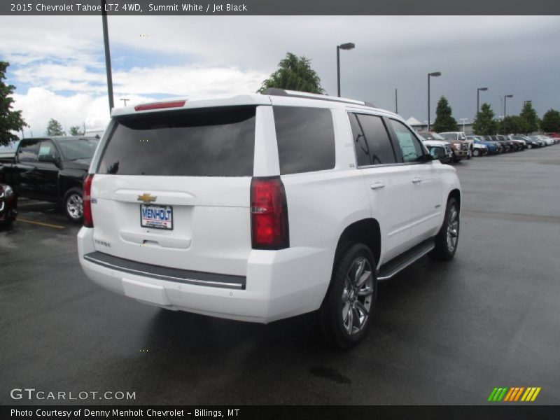 Summit White / Jet Black 2015 Chevrolet Tahoe LTZ 4WD