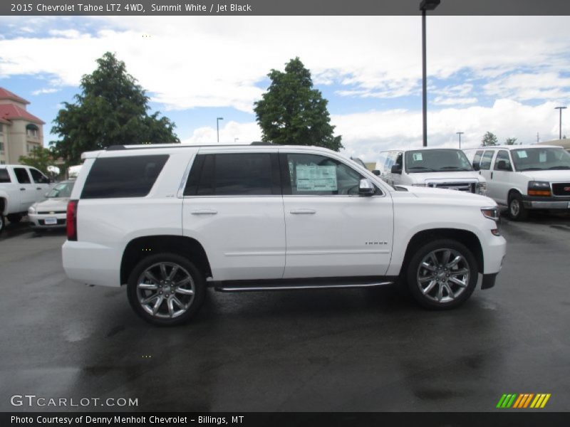 Summit White / Jet Black 2015 Chevrolet Tahoe LTZ 4WD