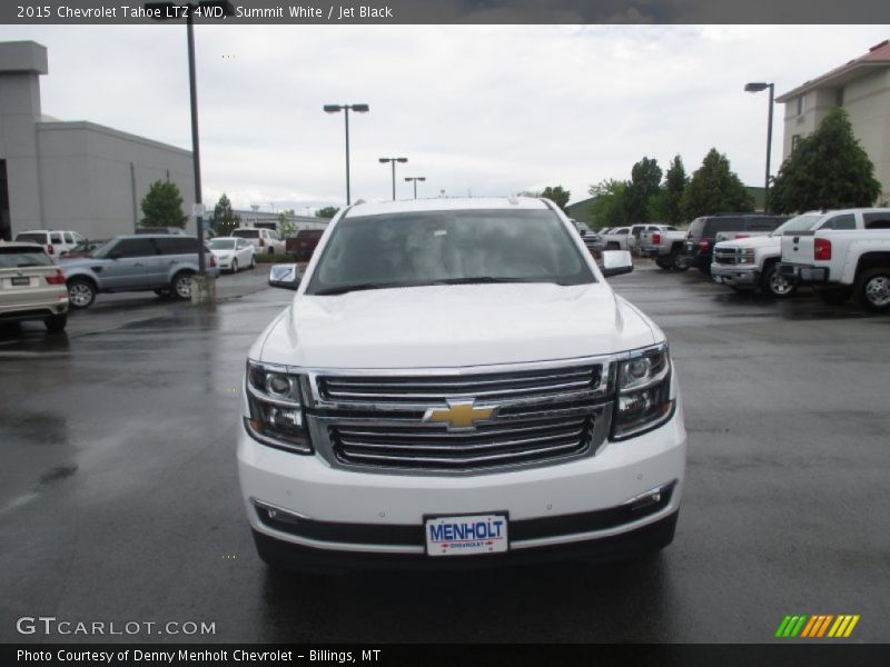 Summit White / Jet Black 2015 Chevrolet Tahoe LTZ 4WD