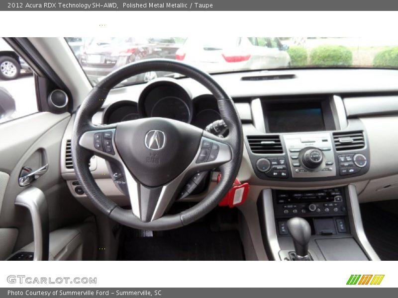 Polished Metal Metallic / Taupe 2012 Acura RDX Technology SH-AWD