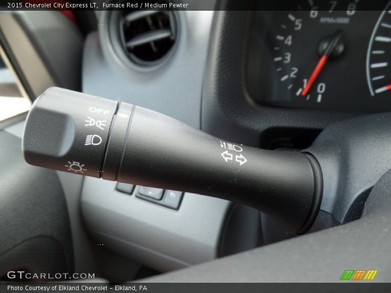 Controls of 2015 City Express LT