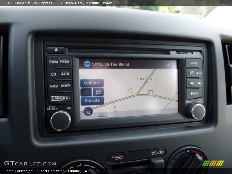 Navigation of 2015 City Express LT