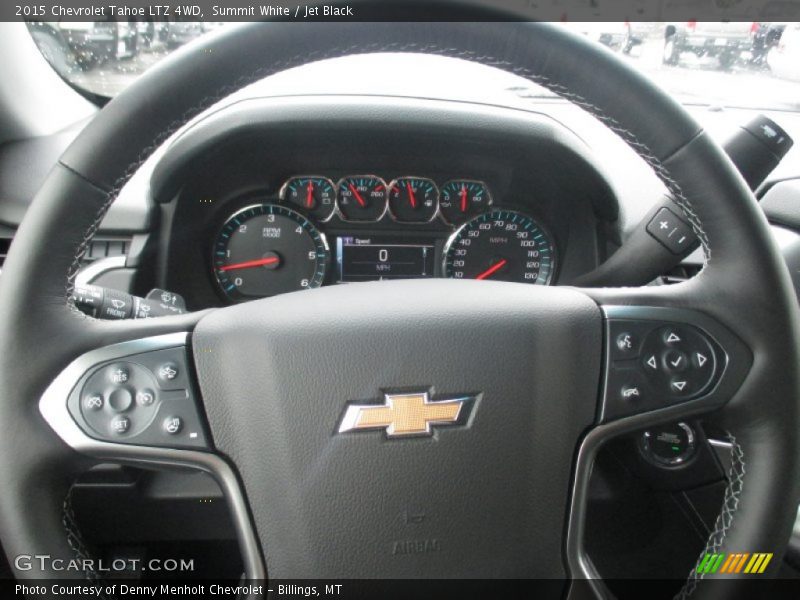 Summit White / Jet Black 2015 Chevrolet Tahoe LTZ 4WD