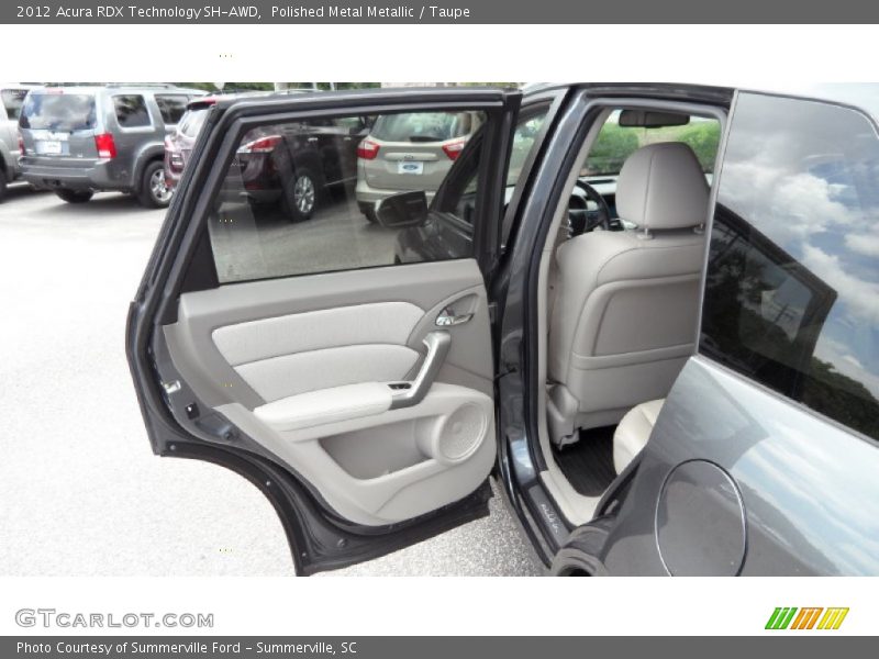 Polished Metal Metallic / Taupe 2012 Acura RDX Technology SH-AWD