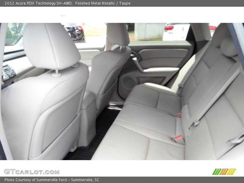 Polished Metal Metallic / Taupe 2012 Acura RDX Technology SH-AWD
