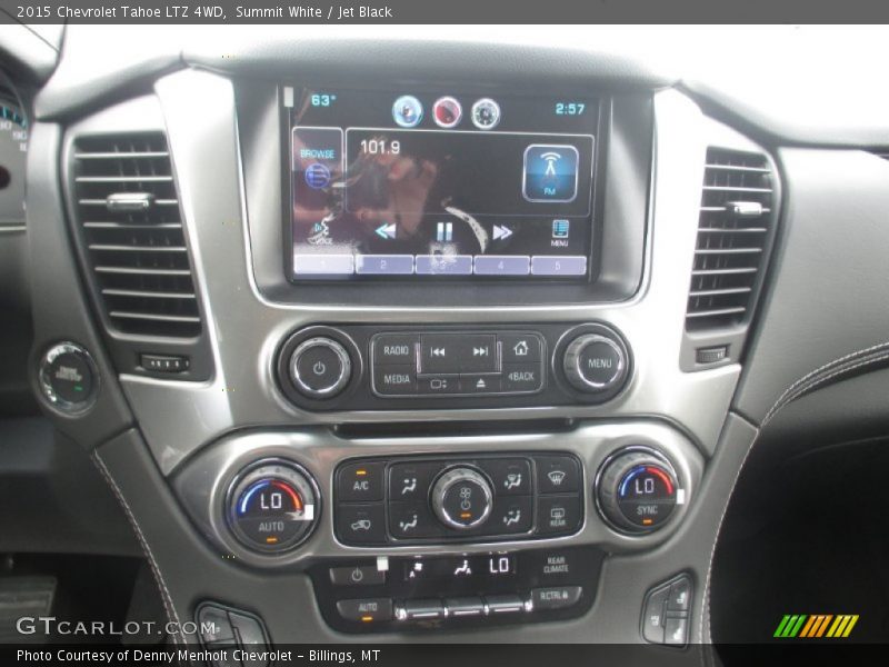 Summit White / Jet Black 2015 Chevrolet Tahoe LTZ 4WD