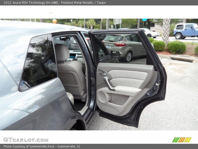 Polished Metal Metallic / Taupe 2012 Acura RDX Technology SH-AWD