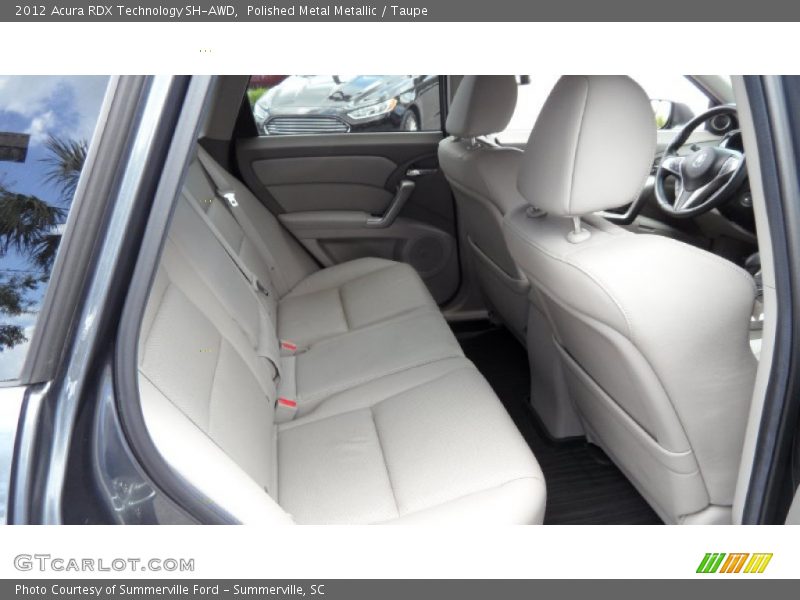 Polished Metal Metallic / Taupe 2012 Acura RDX Technology SH-AWD
