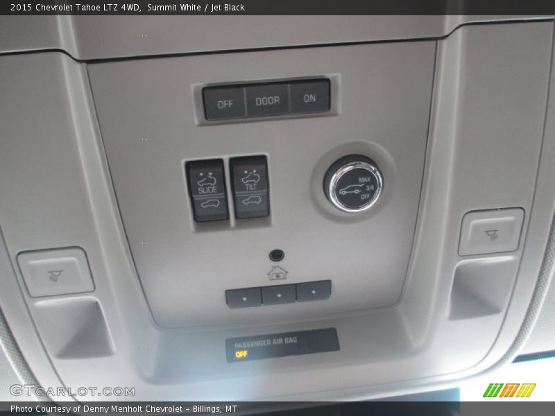 Summit White / Jet Black 2015 Chevrolet Tahoe LTZ 4WD