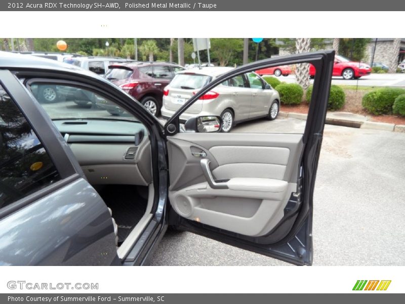 Polished Metal Metallic / Taupe 2012 Acura RDX Technology SH-AWD