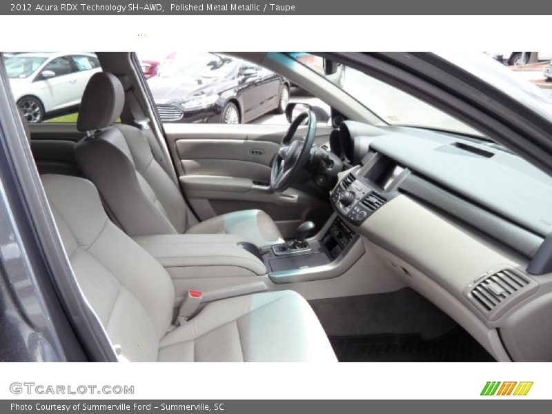 Polished Metal Metallic / Taupe 2012 Acura RDX Technology SH-AWD