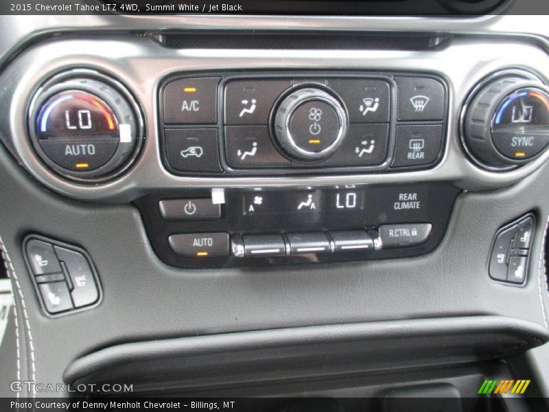 Summit White / Jet Black 2015 Chevrolet Tahoe LTZ 4WD