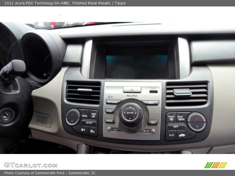 Polished Metal Metallic / Taupe 2012 Acura RDX Technology SH-AWD