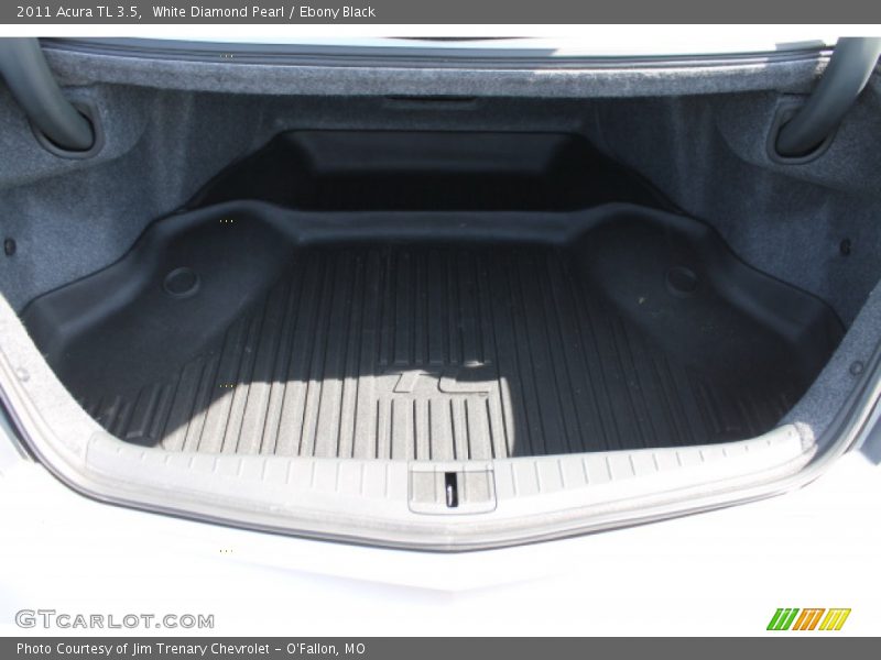 White Diamond Pearl / Ebony Black 2011 Acura TL 3.5