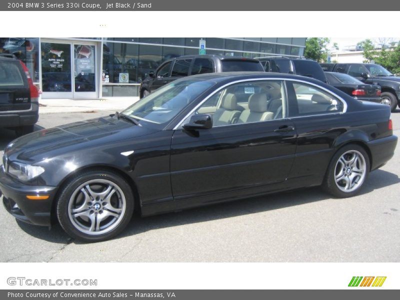 Jet Black / Sand 2004 BMW 3 Series 330i Coupe