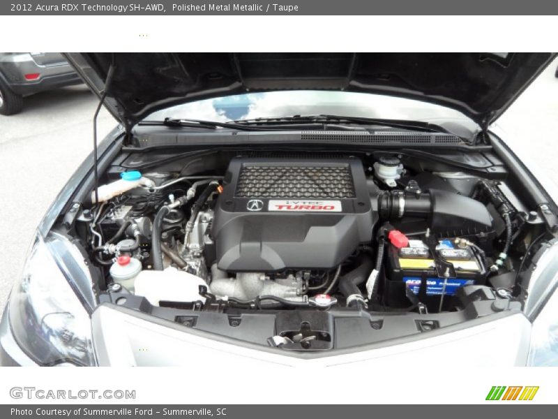 Polished Metal Metallic / Taupe 2012 Acura RDX Technology SH-AWD
