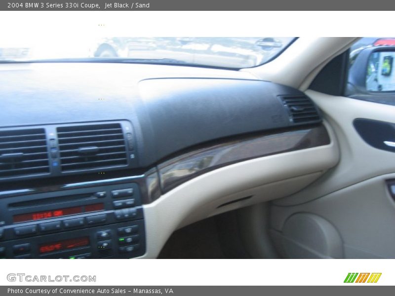 Jet Black / Sand 2004 BMW 3 Series 330i Coupe