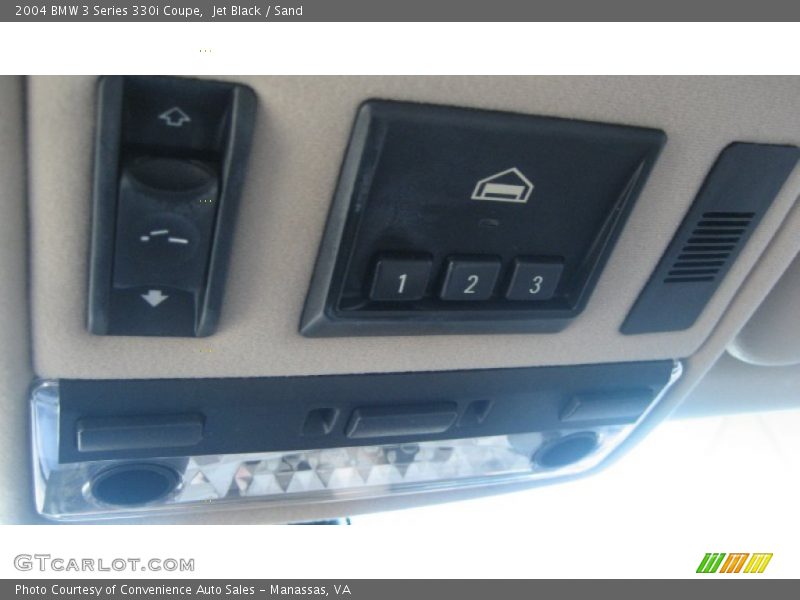Jet Black / Sand 2004 BMW 3 Series 330i Coupe