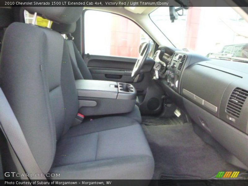Victory Red / Light Titanium/Ebony 2010 Chevrolet Silverado 1500 LT Extended Cab 4x4