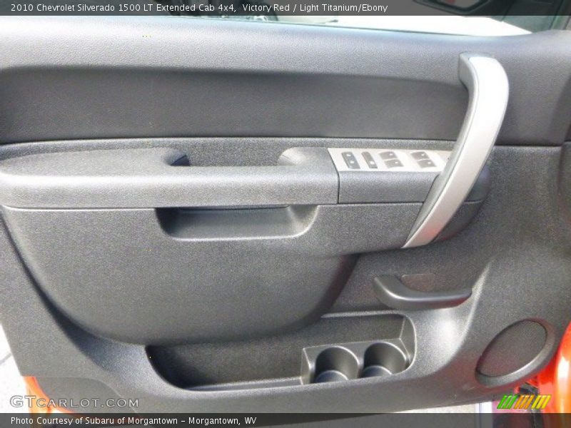 Victory Red / Light Titanium/Ebony 2010 Chevrolet Silverado 1500 LT Extended Cab 4x4