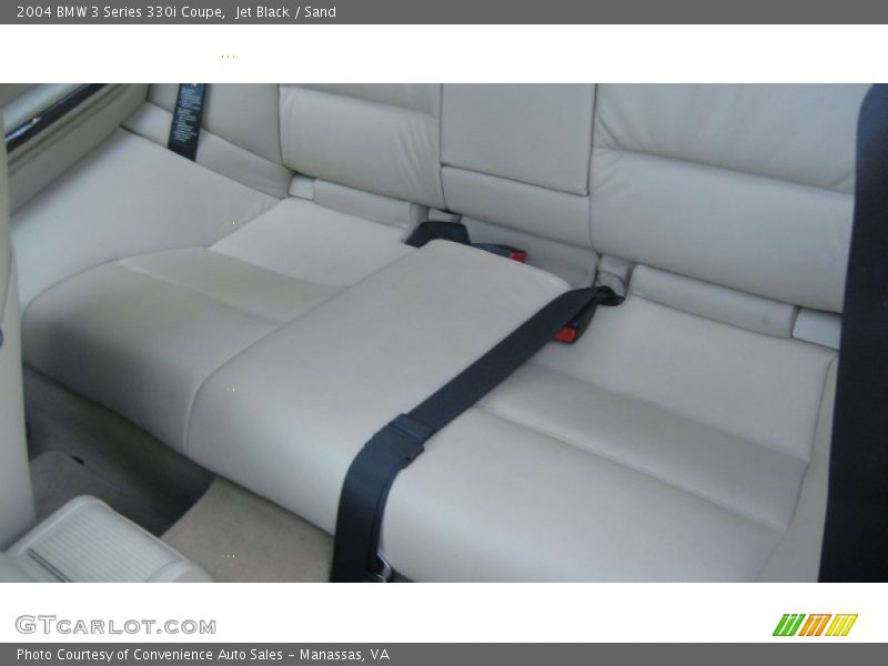 Jet Black / Sand 2004 BMW 3 Series 330i Coupe