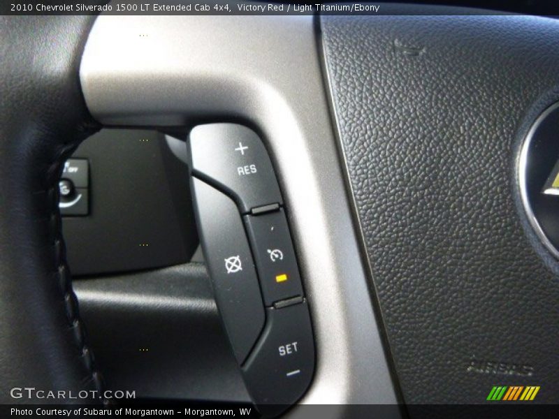 Victory Red / Light Titanium/Ebony 2010 Chevrolet Silverado 1500 LT Extended Cab 4x4