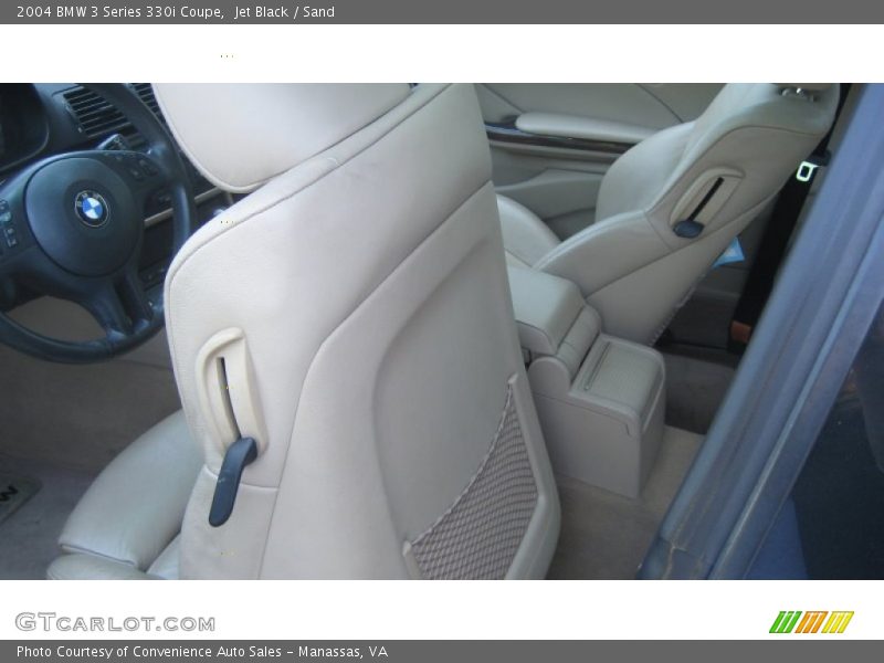 Jet Black / Sand 2004 BMW 3 Series 330i Coupe