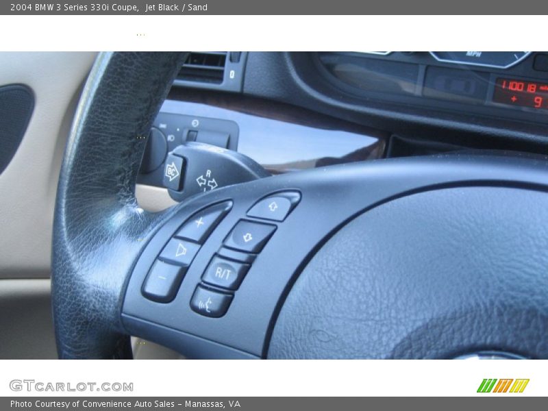 Jet Black / Sand 2004 BMW 3 Series 330i Coupe