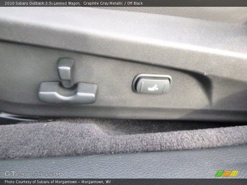 Graphite Gray Metallic / Off Black 2010 Subaru Outback 2.5i Limited Wagon