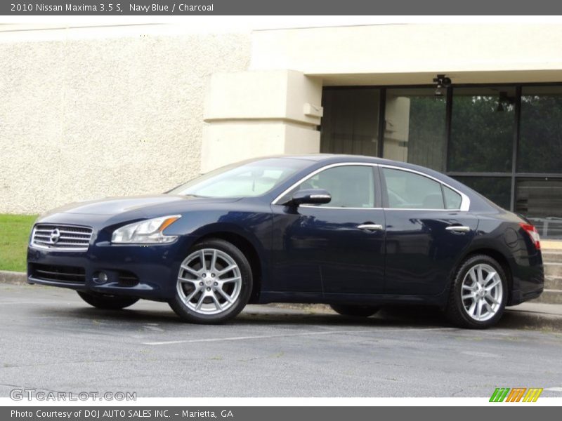 Navy Blue / Charcoal 2010 Nissan Maxima 3.5 S