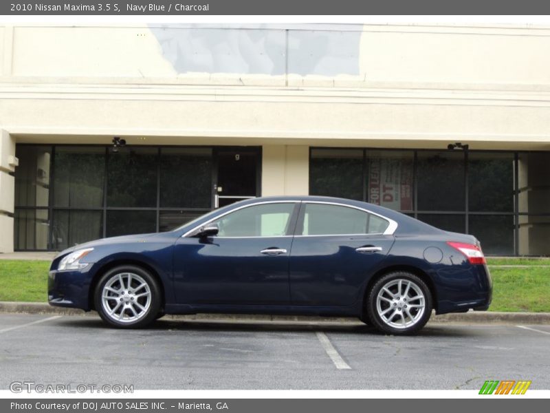 Navy Blue / Charcoal 2010 Nissan Maxima 3.5 S