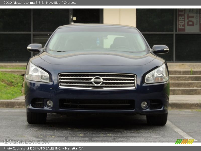 Navy Blue / Charcoal 2010 Nissan Maxima 3.5 S
