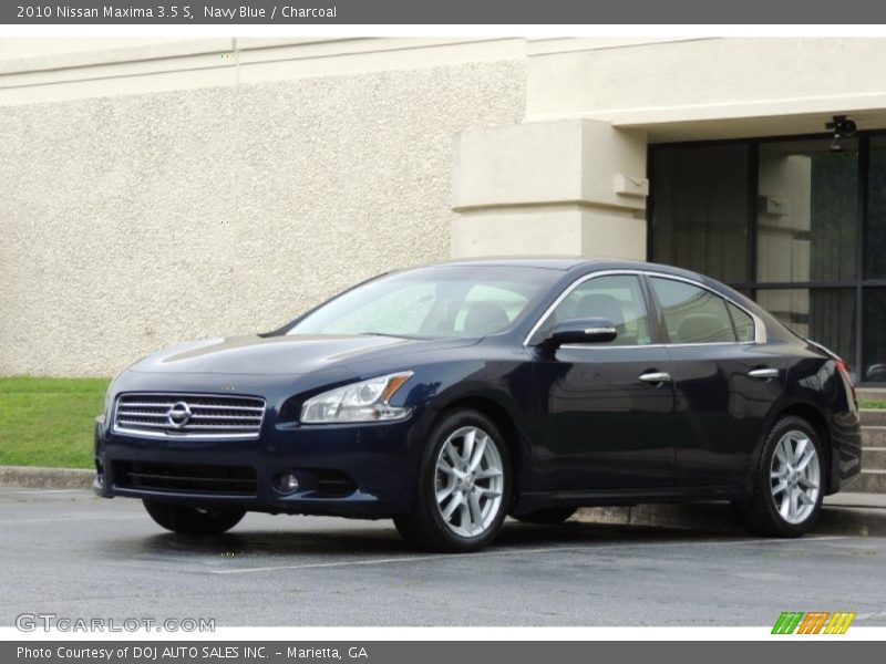 Navy Blue / Charcoal 2010 Nissan Maxima 3.5 S