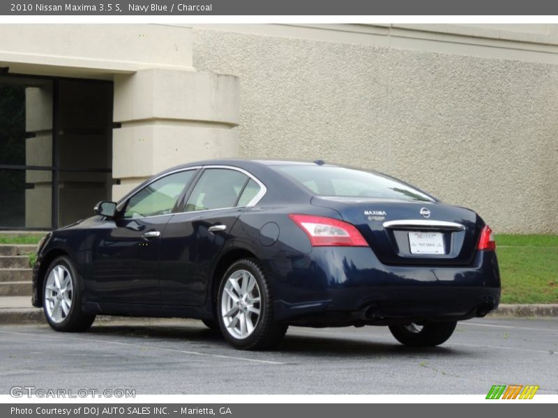 Navy Blue / Charcoal 2010 Nissan Maxima 3.5 S