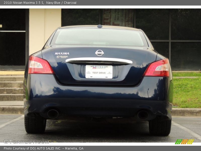 Navy Blue / Charcoal 2010 Nissan Maxima 3.5 S